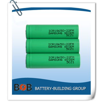 Icr18650-22FM 3.2V 2200mAh Lithium Battery